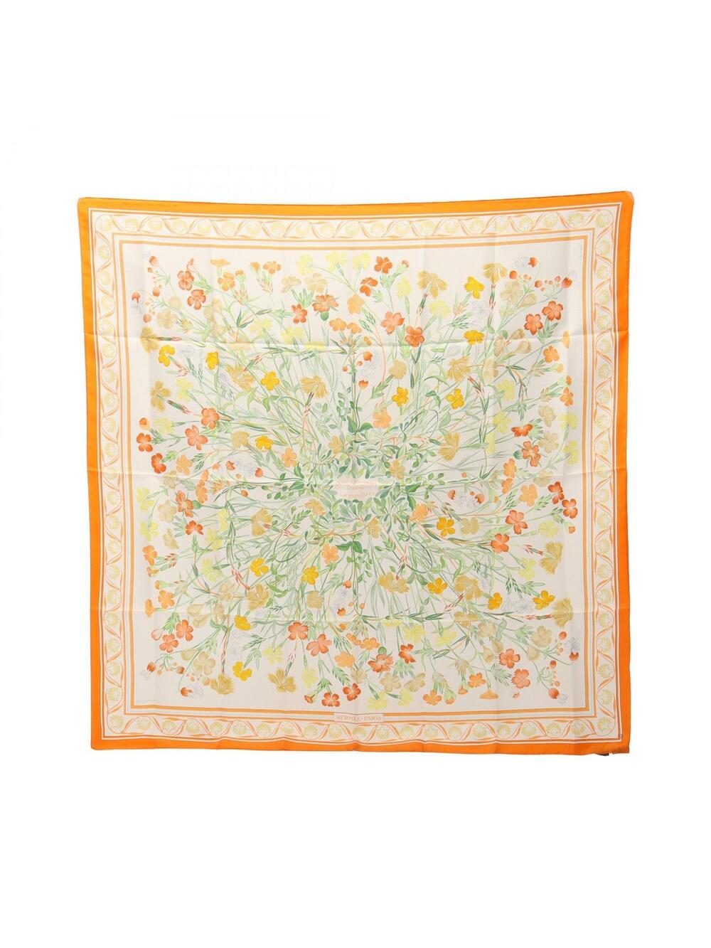 Hermes Carre90 Oeillets Sauvages Et #341238H35B